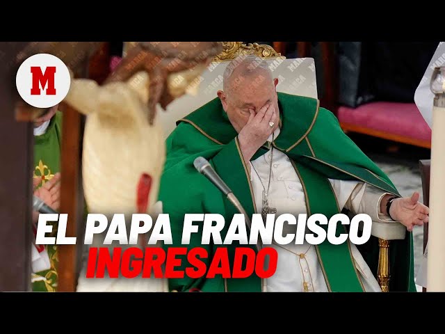 El Papa Francisco, ingresado en el hospital debido a su bronquitis I  DIRECTO