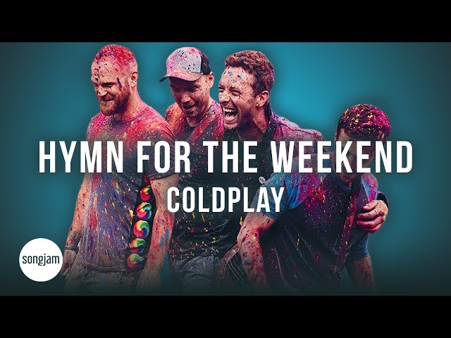 Coldplay - Hymn For The Weekend (Official Karaoke Instrumental) | SongJam