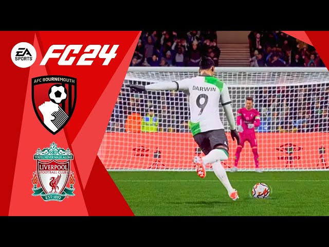 PS5 FC 24 Liverpool vs AFC Bournemouth | Premier League