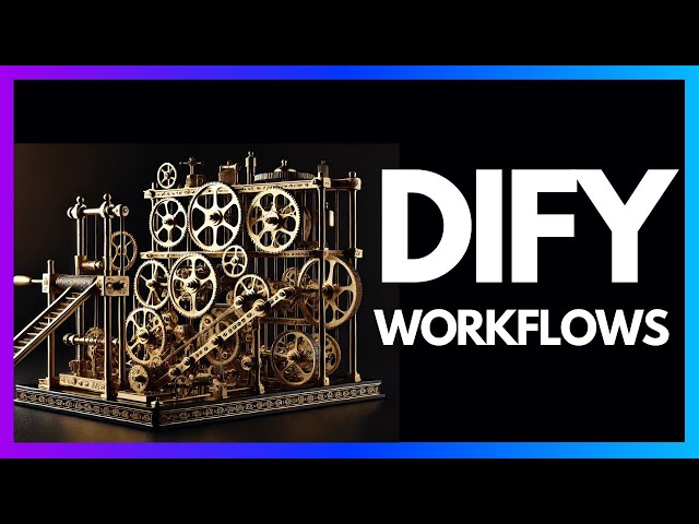 Build No-Code AI Applications with Dify Drag-and-Drop Workflows