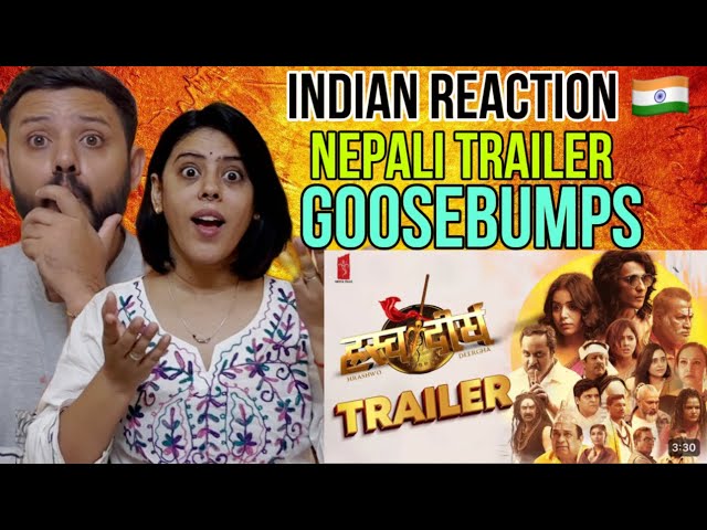 INDIAN REACTS HRASHWO DEERGHA Nepali Movie Trailer | Harihar Adhikari, Neeta, Pradeep, Bramanandam |