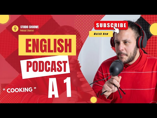 A1 Listening Practice: Cooking (English for Beginners)