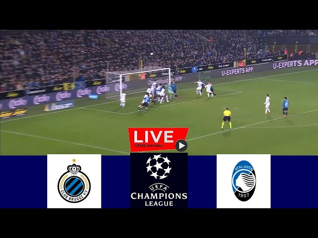 🔴LIVE : Club Brugge vs Atalanta | Knockout Phase | Uefa Champions League 2024 | Ucl Live Stream