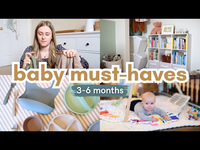 Baby Essentials 2024 | 3-6 Month Baby Products | what we use everyday!