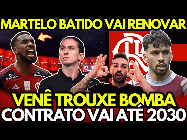 😱ASSINA até 2030! FLAMENGO vai ANUNCIAR REFORÇOS! NOTÍCIAS DO FLAMENGO! ÚLTIMAS NOTÍCIAS DO FLAMENGO