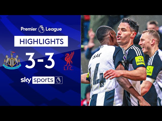 Magpies level LATE against high-flying Liverpool! 🔥🍿 | Newcastle 3-3 Liverpool | EPL Highlights