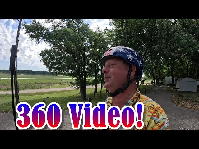 Insta 360 Campground VR Tour Video Of Winkler Park Belton Lake