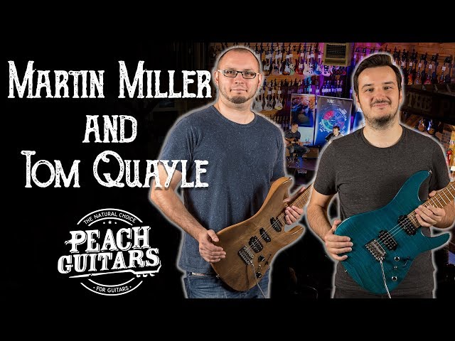 Martin Miller & Tom Quayle talk Ibanez Signature Guitars, Clinics and More!