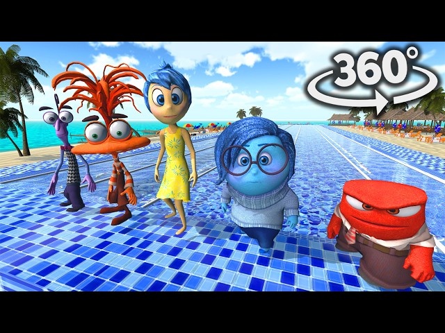 Inside Out 2 360° - SWIM RACE | VR/360° Experience