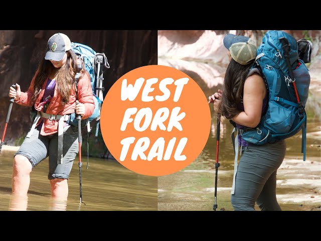 Backpacking West Fork Trail- oak creek canyon sedona (Part 2/3)