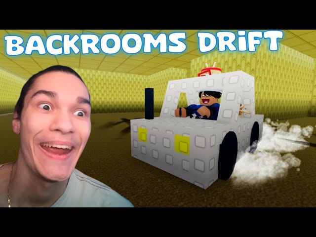 DRIFTING IN THE BACKROOMS | Roblox Backrooms Drift