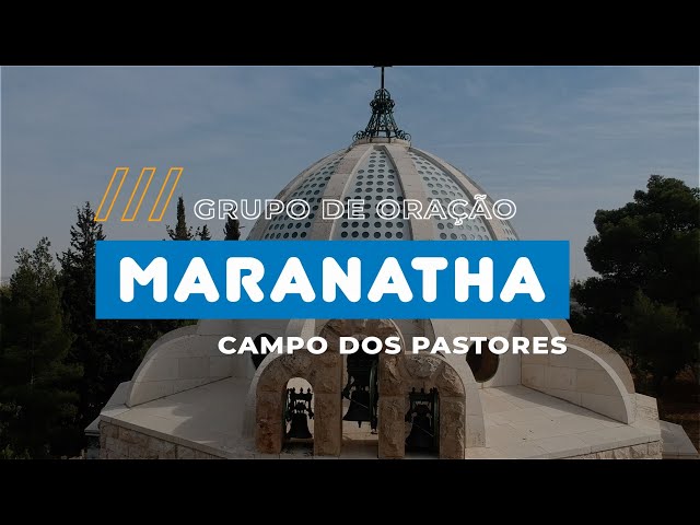 No meio da noite, a fé traz ALEGRIA!  - Grupo de Oração Maranathá no Campo dos Pastores