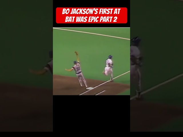 Bo Jackson’s First at Bat was Epic Part 2