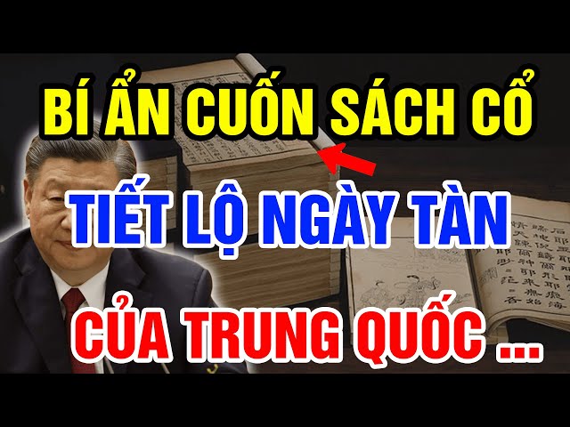 Bất Ngờ Phát Hiện Cuốn Sách Cổ Tiết Lộ Bí Mật NGÀY TÀN Của Trung Quốc