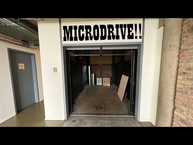 Chicago, IL: Vintage OTIS MicroDrive Elevator in an Office Building