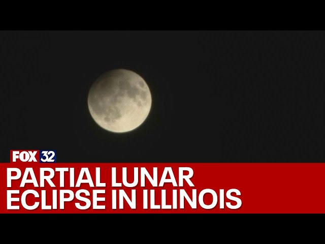 A partial lunar eclipse will be visible Tuesday night