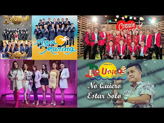 MIX CUMBIAS PERUANA 2023 🎧 CORAZÓN SERRANO, AGUA MARINA, LA UNICA TROPICAL - CUMBIAS DE ORO 2023