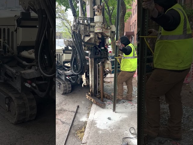 Geoprobe Drilling for Soil Samples - Newark, NJ