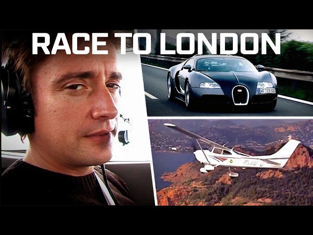 Bugatti Veyron vs Plane | Top Gear Classic