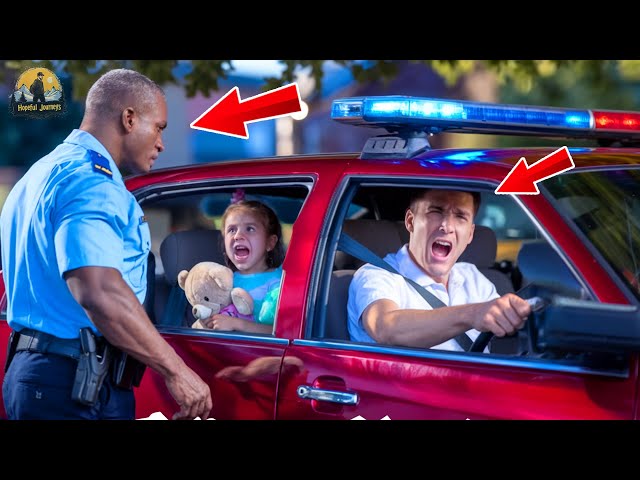 Officer Stops A Car, But His HEART SINKS When He NOTICES The Little Girl In The BACKSEAT...