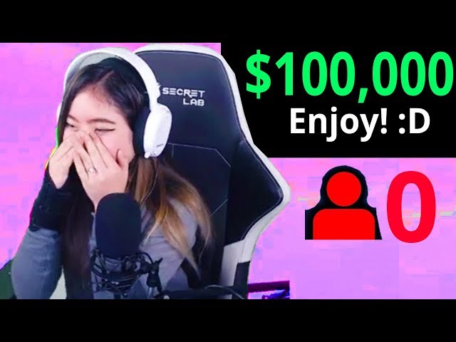 Donating $100,000 To Streamers With 0 Viewers