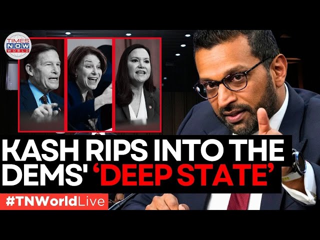 LIVE | Kash Patel Clashes with Democrats, Denies ‘Enemies List,’ Downplays Conspiracies in Hearing