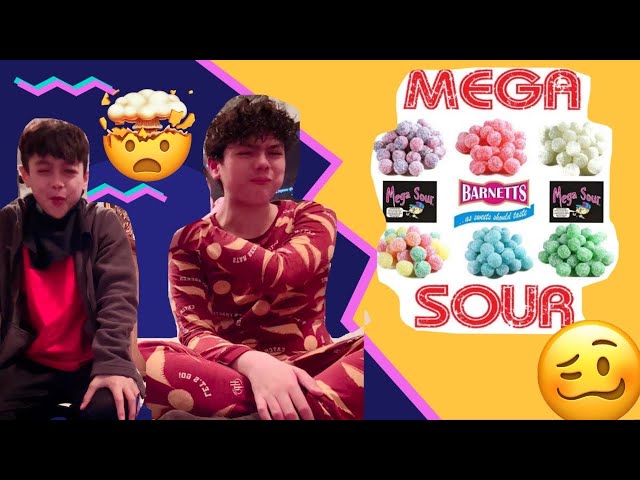 MEGA SOUR CANDY CHALLENGE 🥴🤤 #sourcandy #megasourcandy #soursweets #megasoursweets #sourchallenge