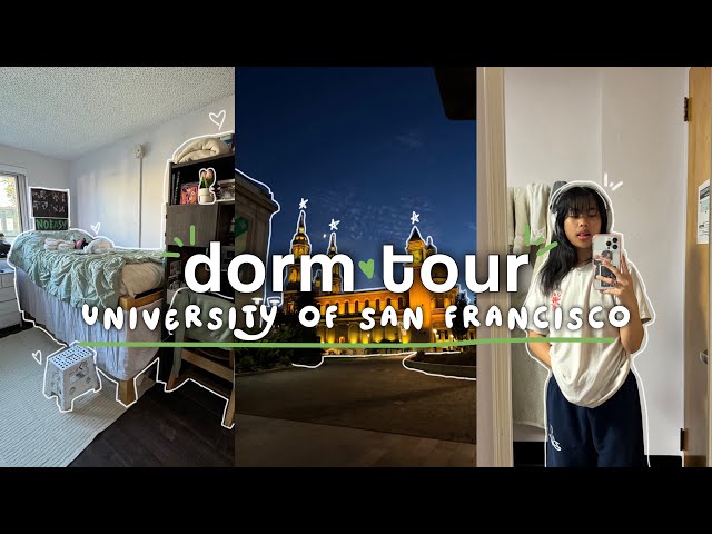 college dorm tour 2024 | university of san francisco