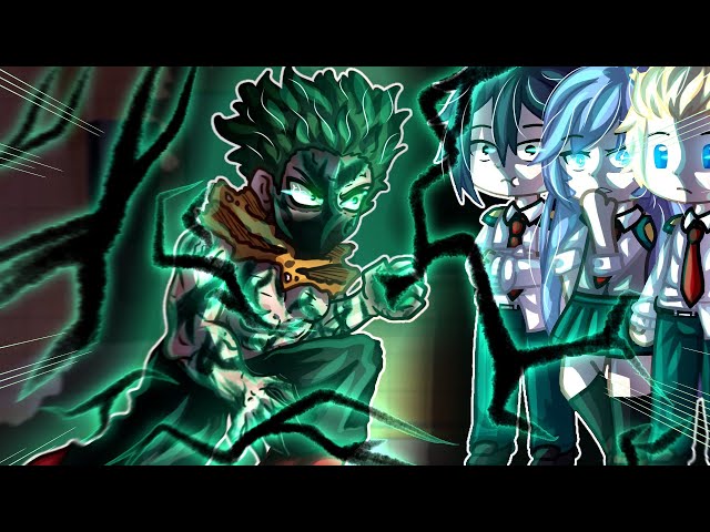 UA Teachers + The Big 3 React To Deku // Gacha React