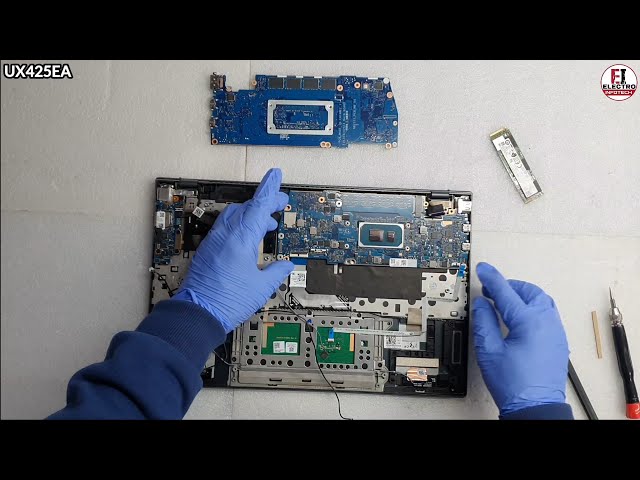 How To Replace Motherboard ASUS ZenBook 14 UX425EA /Disassembly And Assembly