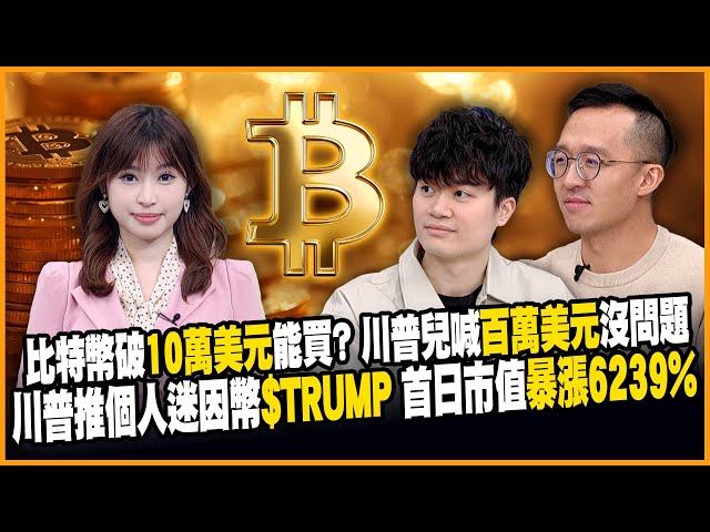 川普上任比特幣"牛"了! 瘋買比特幣"這國"總統狂賺204億!【#賺錢放大術】20250130｜YouTuber腦哥、Dinsight創辦人丁丁