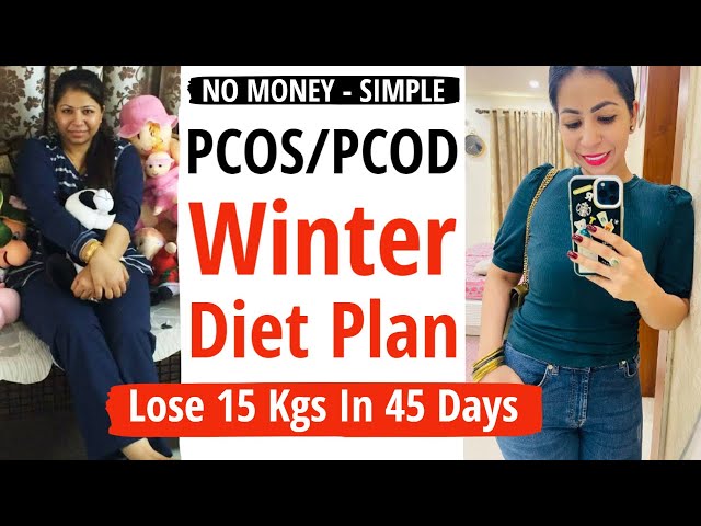 Diet Plan To Lose Weight Fast With PCOS/PCOD In Winter| Simple - Easy Diet Plan (Hindi) | Fat to Fab