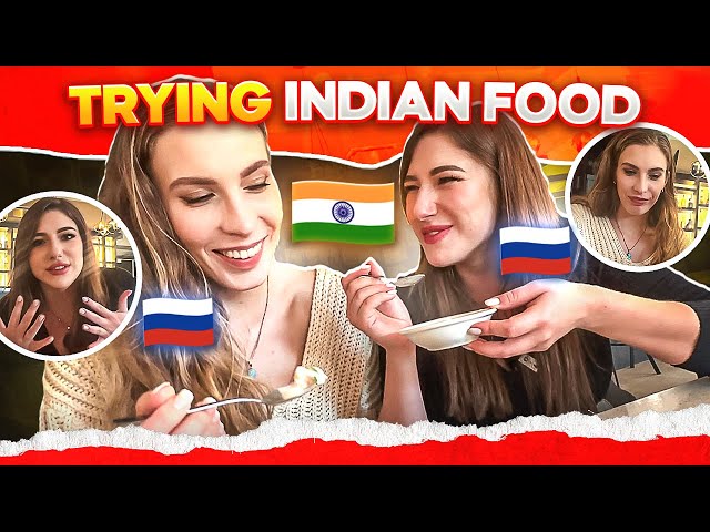 Russians trying Indian Spice | Naan Club Food Adventure In Vancouver | Eat with Lana