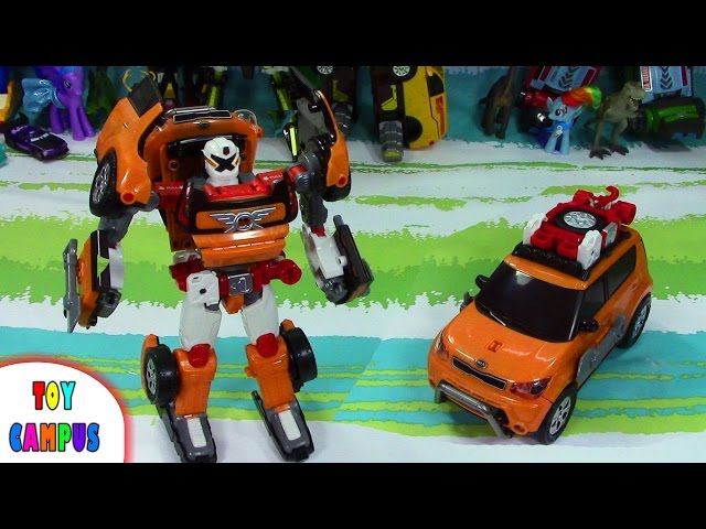 Tobot Adventure X Kia Soul | 또봇 어드벤처 X | Transformers Robot Car Vehicle | ToysReview ToyCampus