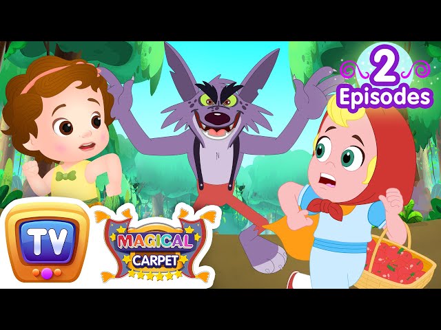 Little Red Riding Hood & The Three Little Pigs - 2 episodes of Magical Carpet with ChuChu & Friends