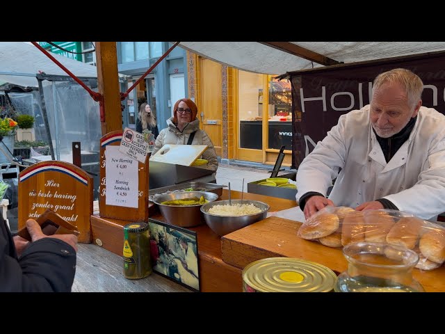 Exploring Amsterdam, Albert Cuypstraat Food Tour: The Best Local Street Food and Market Delights🇳🇱