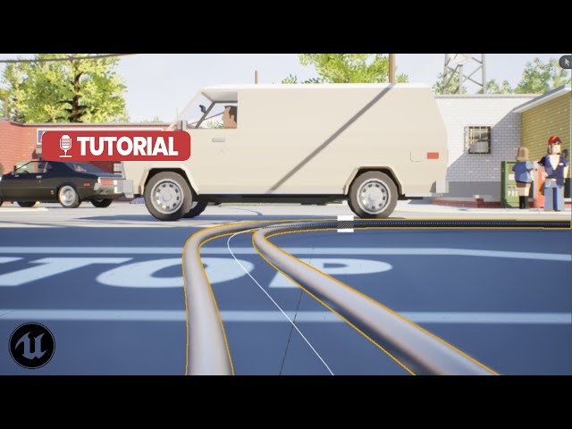 How to use the camera rig rail in Unreal Engine 5.4 | Tutorial #cinematics