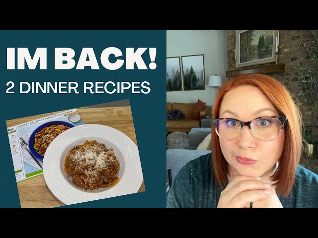 Where have I been!? 2 dinner Recipes. Cajun Chicken with Cauliflower mash and Spaghetti Bolognese