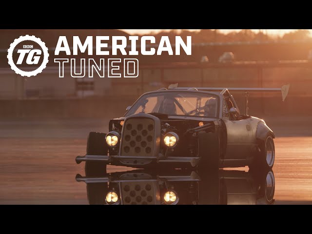 The "Odd Rod" is a 470bhp V8-Swapped Mad Max Style Miata | Top Gear American Tuned