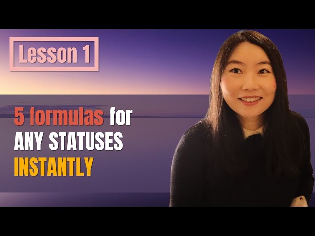 Learn Chinese for beginners | Lesson 1: 5 formulas to describe statuses