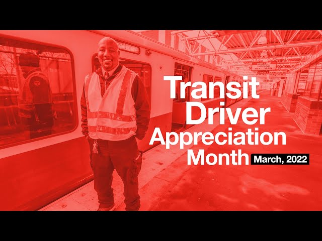 Transit Driver Appreciation Month 2022 - Sean Wright