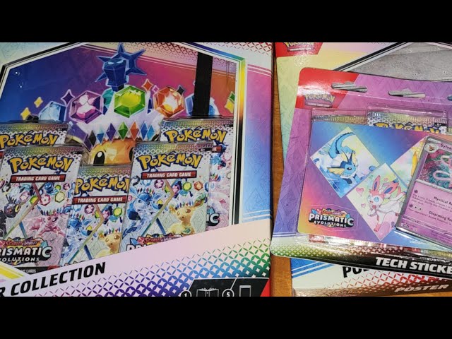 Prismatic Evolutions Unboxing (20 Packs) - Ravenboy