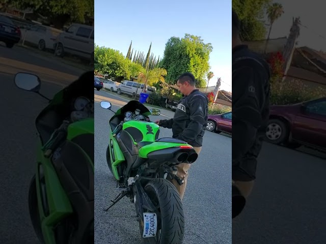 Super LOUD Kawasaki ninja zx6r pinebox exhaust