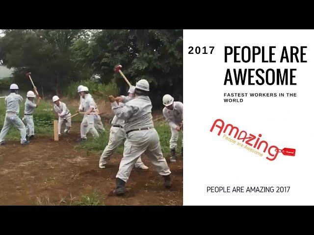 People Are Awesome 2017 | FASTEST WORKERS COMPILATOIN #1