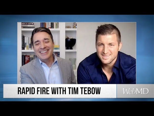 Rapid-Fire Questions with Tim Tebow | WebMD