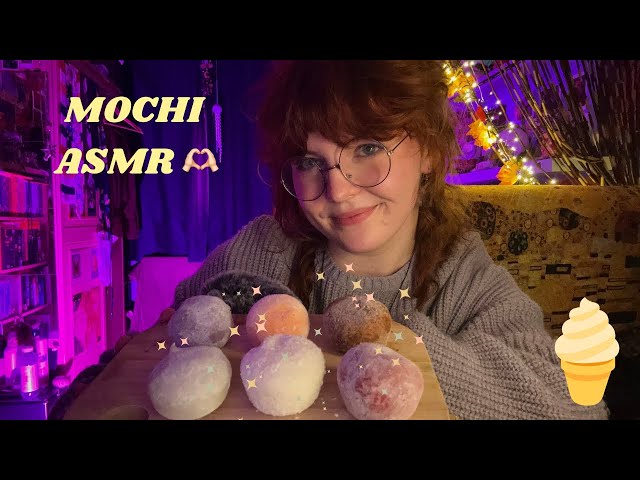 Ice Cream Mochi Mukbang ASMR 🍡 Chewing + mouth noises