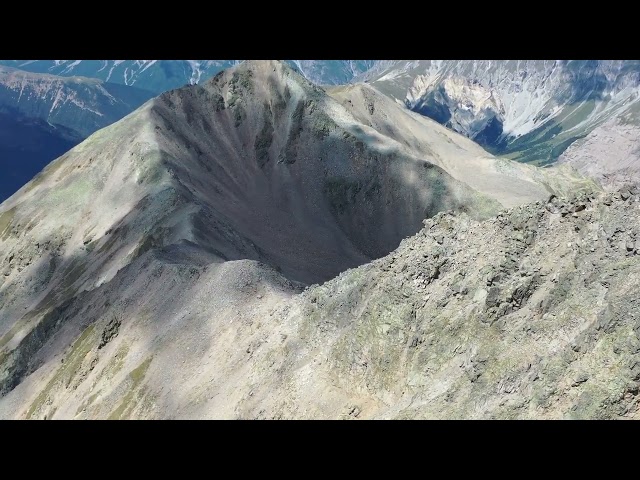 Aerial recording of Piz Sesvenna