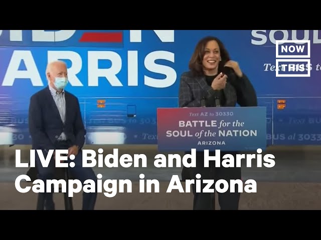 Joe Biden and Kamala Harris Campaign in Arizona | LIVE | NowThis