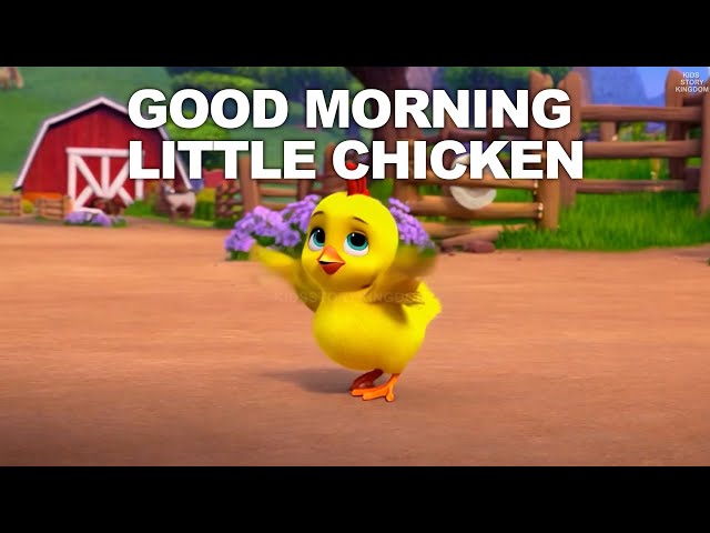 Good Morning Little Chicken Song | Fun Farmyard Kids Song#kidssong #kidsvideo #cartoon #trending