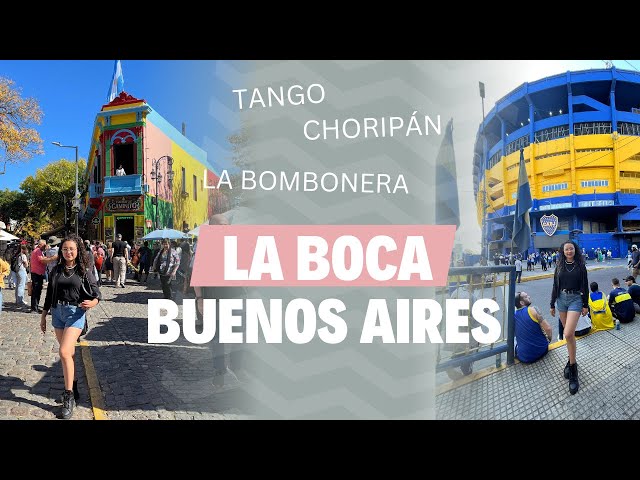 LA BOCA 💛💙 el barrio más colorido de BUENOS AIRES